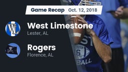 Recap: West Limestone  vs. Rogers  2018