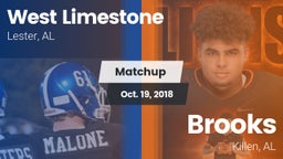 Matchup: West Limestone vs. Brooks  2018