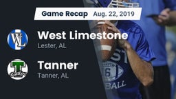 Recap: West Limestone  vs. Tanner  2019