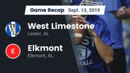 Recap: West Limestone  vs. Elkmont  2019