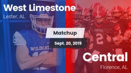 Matchup: West Limestone vs. Central  2019