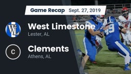 Recap: West Limestone  vs. Clements  2019