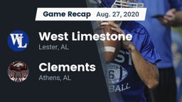 Recap: West Limestone  vs. Clements  2020