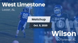Matchup: West Limestone vs. Wilson  2020