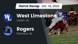 Recap: West Limestone  vs. Rogers  2020