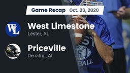 Recap: West Limestone  vs. Priceville  2020