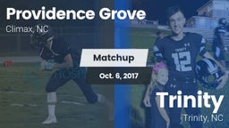 Matchup: Providence Grove vs. Trinity  2017