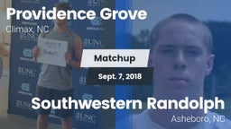 Matchup: Providence Grove vs. Southwestern Randolph  2018