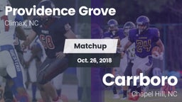 Matchup: Providence Grove vs. Carrboro  2018