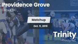 Matchup: Providence Grove vs. Trinity  2019