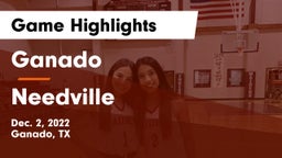 Ganado  vs Needville  Game Highlights - Dec. 2, 2022