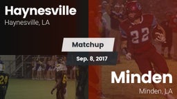 Matchup: Haynesville vs. Minden  2017