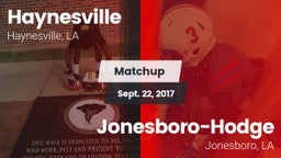 Matchup: Haynesville vs. Jonesboro-Hodge  2017