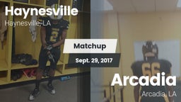 Matchup: Haynesville vs. Arcadia  2017