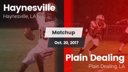 Matchup: Haynesville vs. Plain Dealing  2017
