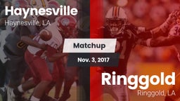 Matchup: Haynesville vs. Ringgold  2017