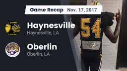 Recap: Haynesville  vs. Oberlin  2017