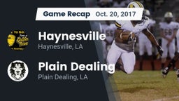 Recap: Haynesville  vs. Plain Dealing  2017