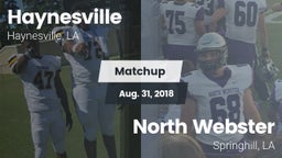 Matchup: Haynesville vs. North Webster  2018