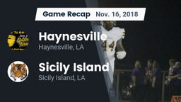 Recap: Haynesville  vs. Sicily Island  2018