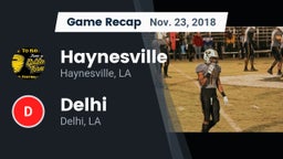 Recap: Haynesville  vs. Delhi  2018