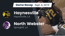 Recap: Haynesville  vs. North Webster  2019