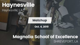Matchup: Haynesville vs. Magnolia School of Excellence 2019