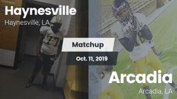 Matchup: Haynesville vs. Arcadia  2019