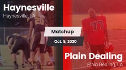 Matchup: Haynesville vs. Plain Dealing  2020