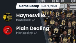 Recap: Haynesville  vs. Plain Dealing  2020