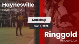 Matchup: Haynesville vs. Ringgold  2020