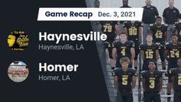 Recap: Haynesville  vs. Homer  2021