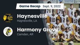 Recap: Haynesville  vs. Harmony Grove  2022