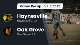Recap: Haynesville  vs. Oak Grove  2022