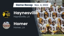 Recap: Haynesville  vs. Homer  2022