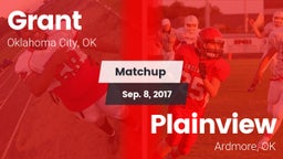 Matchup: Grant vs. Plainview  2017