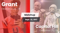 Matchup: Grant vs. Capitol Hill  2017