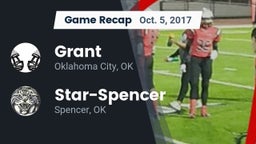 Recap: Grant  vs. Star-Spencer  2017