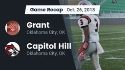 Recap: Grant  vs. Capitol Hill  2018