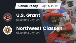 Recap: U.S. Grant  vs. Northwest Classen  2019