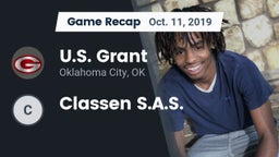 Recap: U.S. Grant  vs. Classen S.A.S. 2019