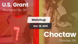 Matchup: Grant vs. Choctaw  2019