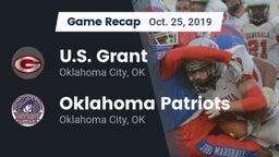 Recap: U.S. Grant  vs. Oklahoma Patriots 2019