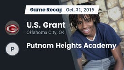 Recap: U.S. Grant  vs. Putnam Heights Academy 2019