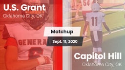Matchup: Grant vs. Capitol Hill  2020