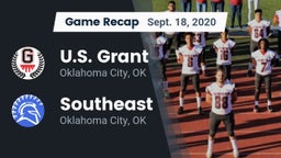 Recap: U.S. Grant  vs. Southeast  2020