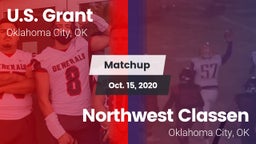 Matchup: Grant vs. Northwest Classen  2020