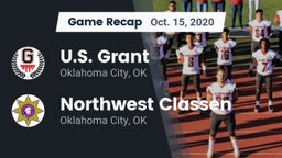 Recap: U.S. Grant  vs. Northwest Classen  2020
