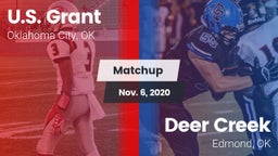 Matchup: Grant vs. Deer Creek  2020