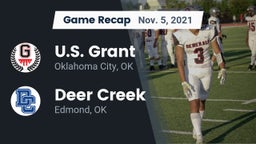 Recap: U.S. Grant  vs. Deer Creek  2021